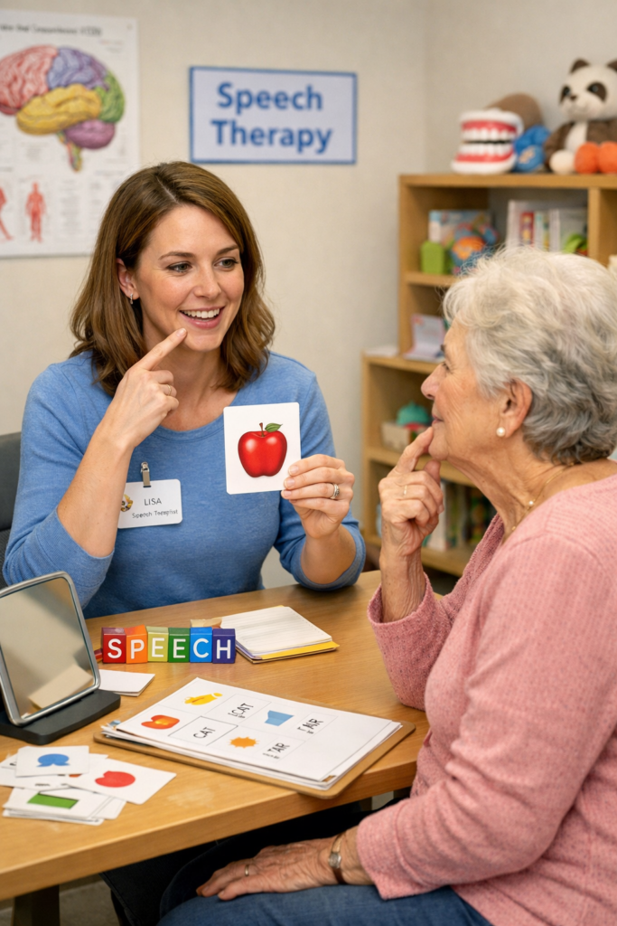 Adult Aphasia Communication Rehab